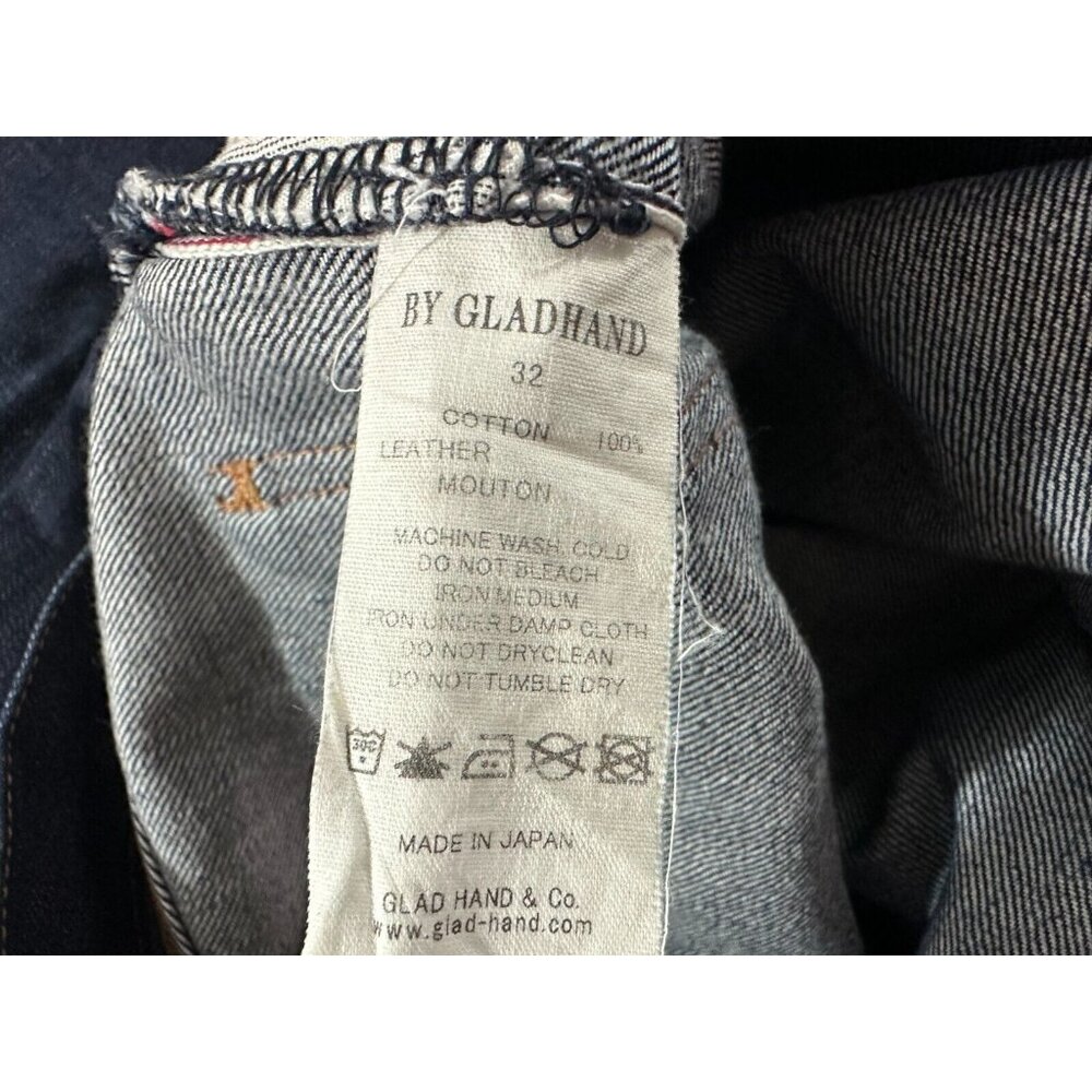 Gladhand Gldden Denim Type 1 Jeans Size 32 Indigo made in Japan - Picture 3 of 6